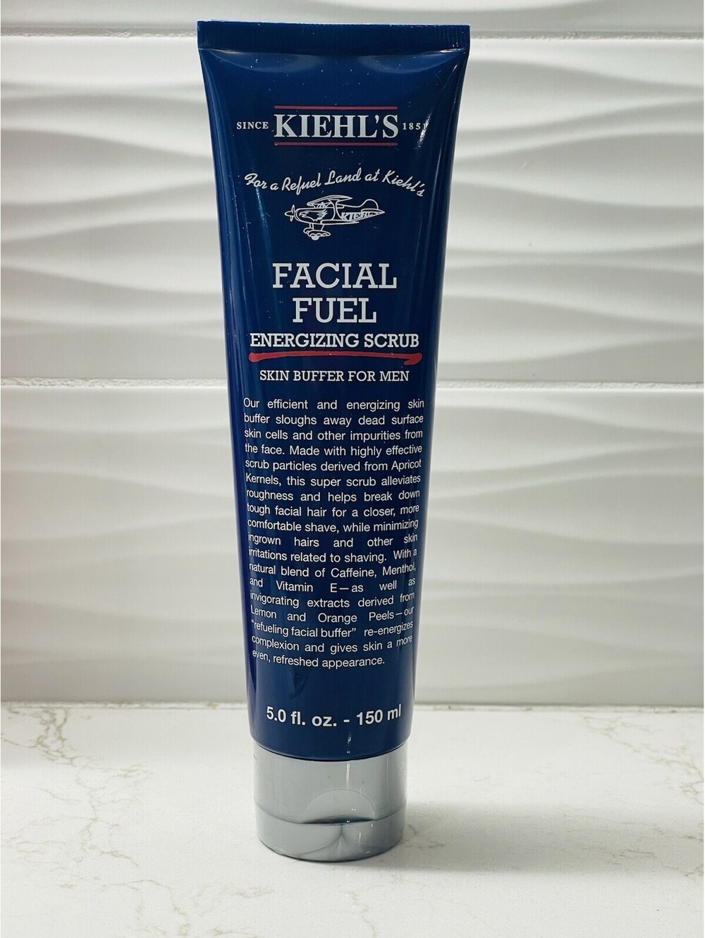 Kiehl's Facial Fuel Energizing Scrub 5oz 150mL - Skin Buffer For Men NEW/Sealed